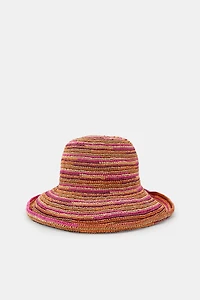 CHAPEAU TRESSÉ COMBINÉ