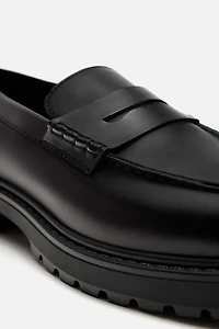 SADDLE FORMAL LOAFERS