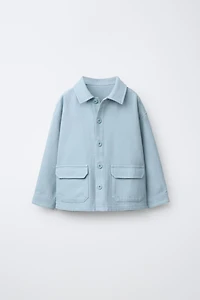 WAFFLE POCKET OVERSHIRT