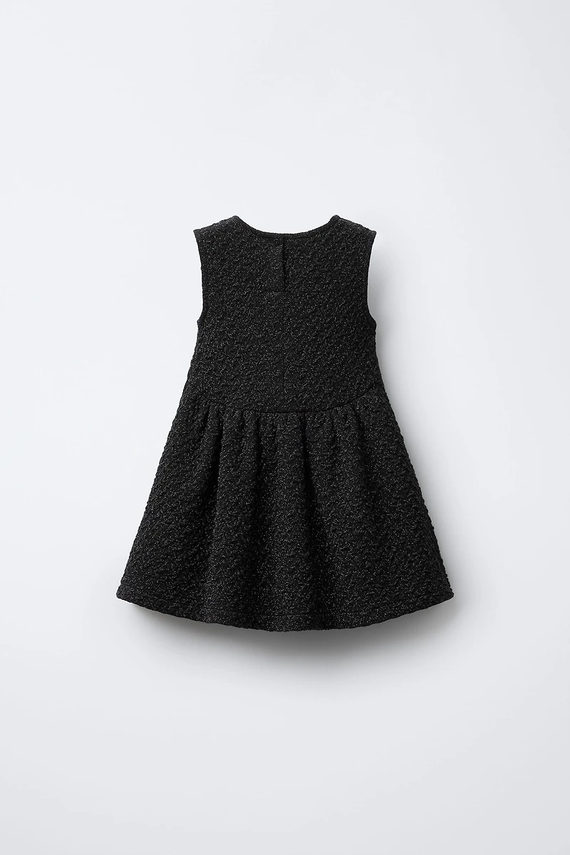 SPARKLY JACQUARD DRESS