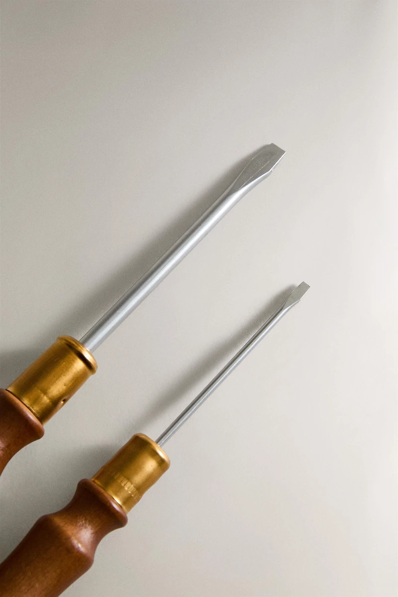 TOURNEVIS BOIS PLAT ACIER