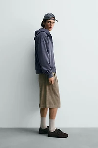 WIDE FIT CORDUROY SHORTS