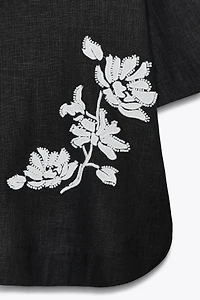 CHEMISE BRODÉE PIÈCES DE FANTAISIE ZW COLLECTION