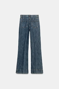 ZW COLLECTION HIGH-RISE FLARE JEANS