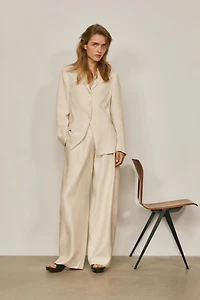 Flowing blazer with lapel detail - LIMITED EDITION