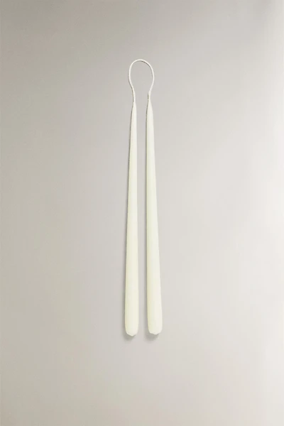 BOUGIE DÉCORATIVE LONGUE (LOT DE 2)