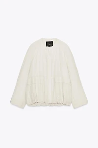 ZW COLLECTION POCKET PUFFER JACKET