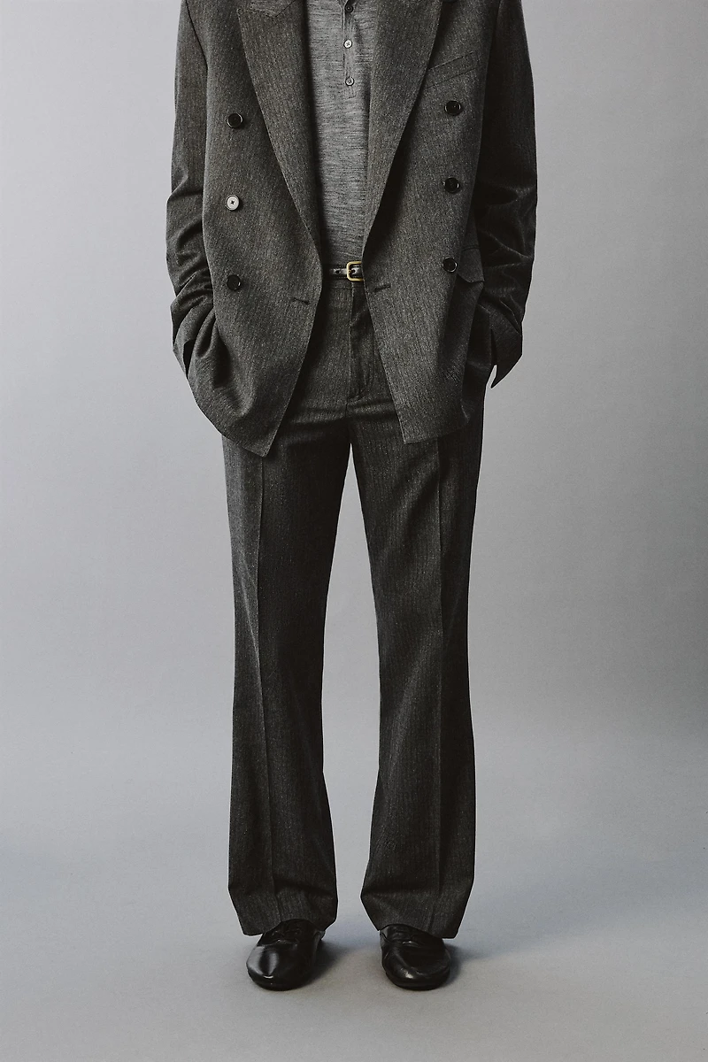 PANTALON DE COSTUME À RAYURES