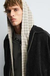 RELAXED FIT CORDUROY JACKET