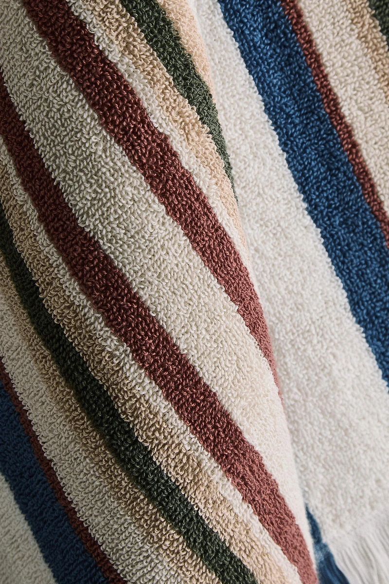 STRIPED TERRYCLOTH KITCHEN TOWEL