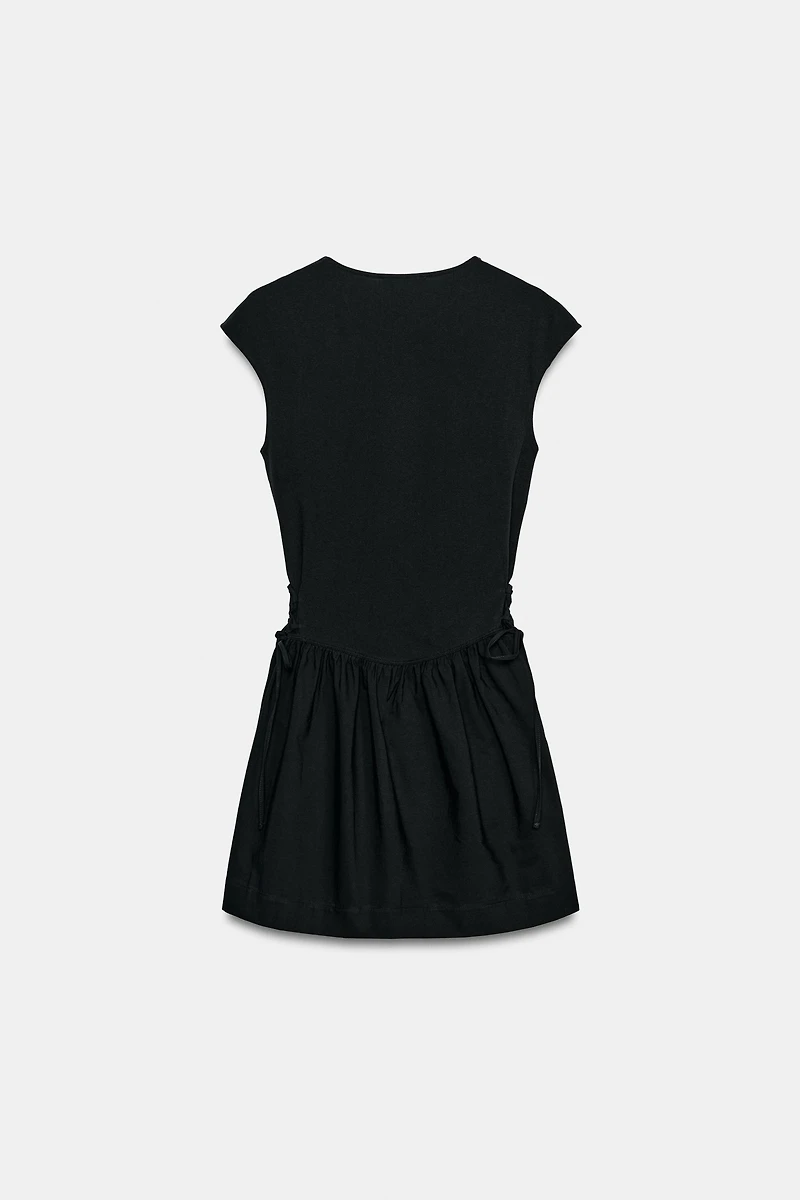 SHORT COMBINATION DRESS