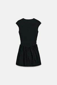 SHORT COMBINATION DRESS