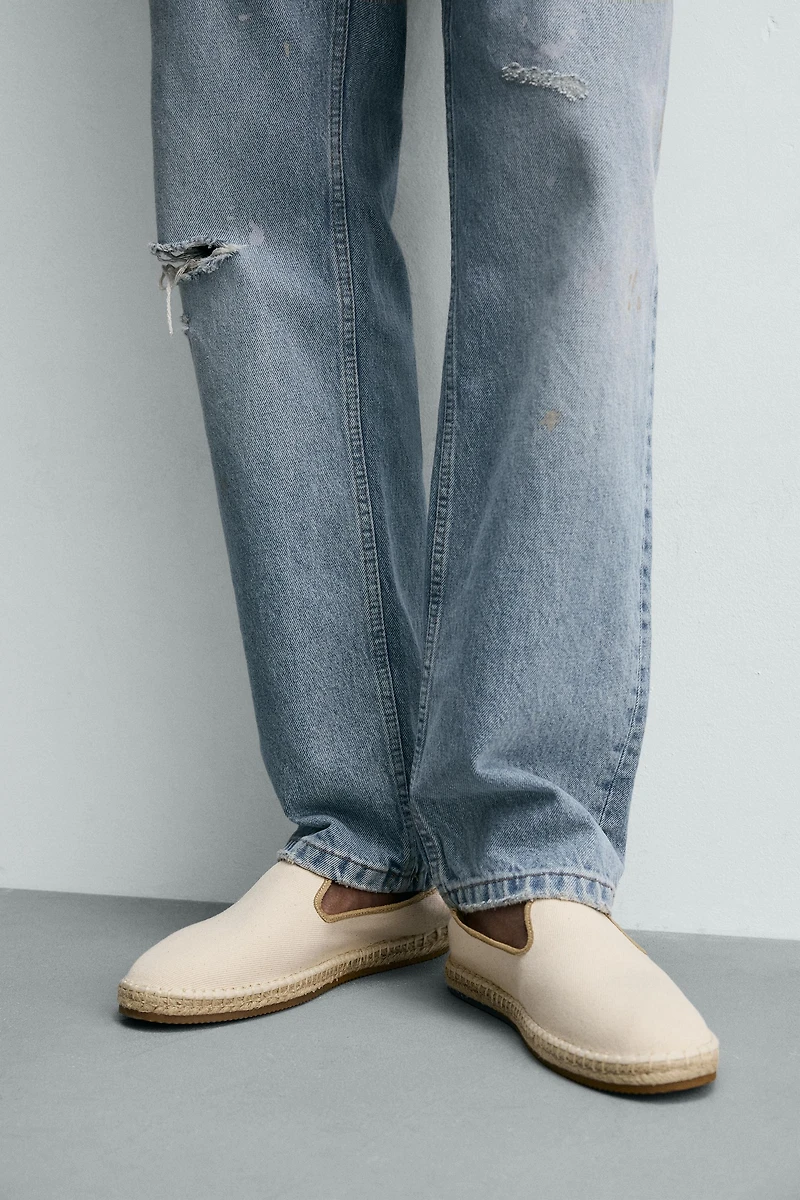 FABRIC ESPADRILLES