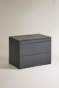 TABLE DE CHEVET BOIS MÉTAL