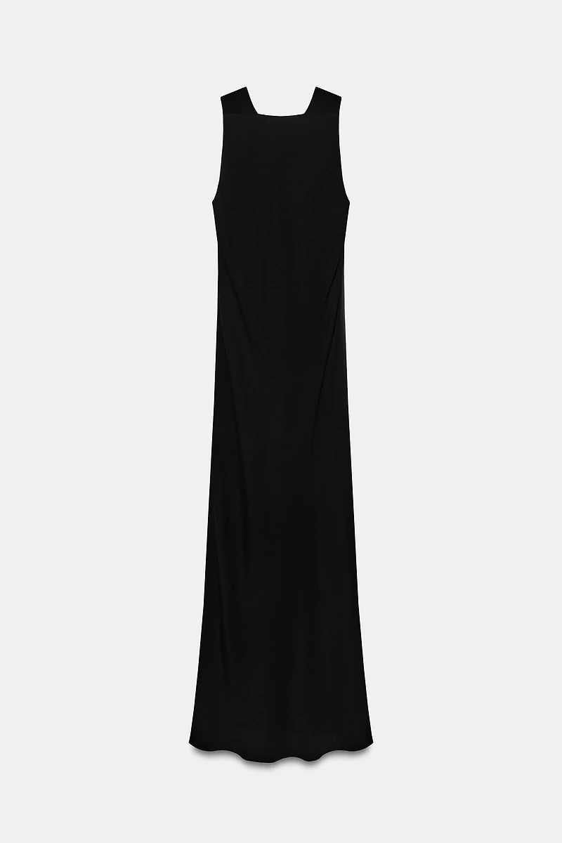 ZW COLLECTION DRAPED MIDI DRESS