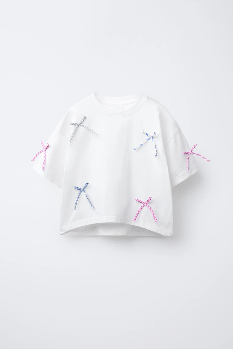 T-SHIRT PETITS NŒUDS