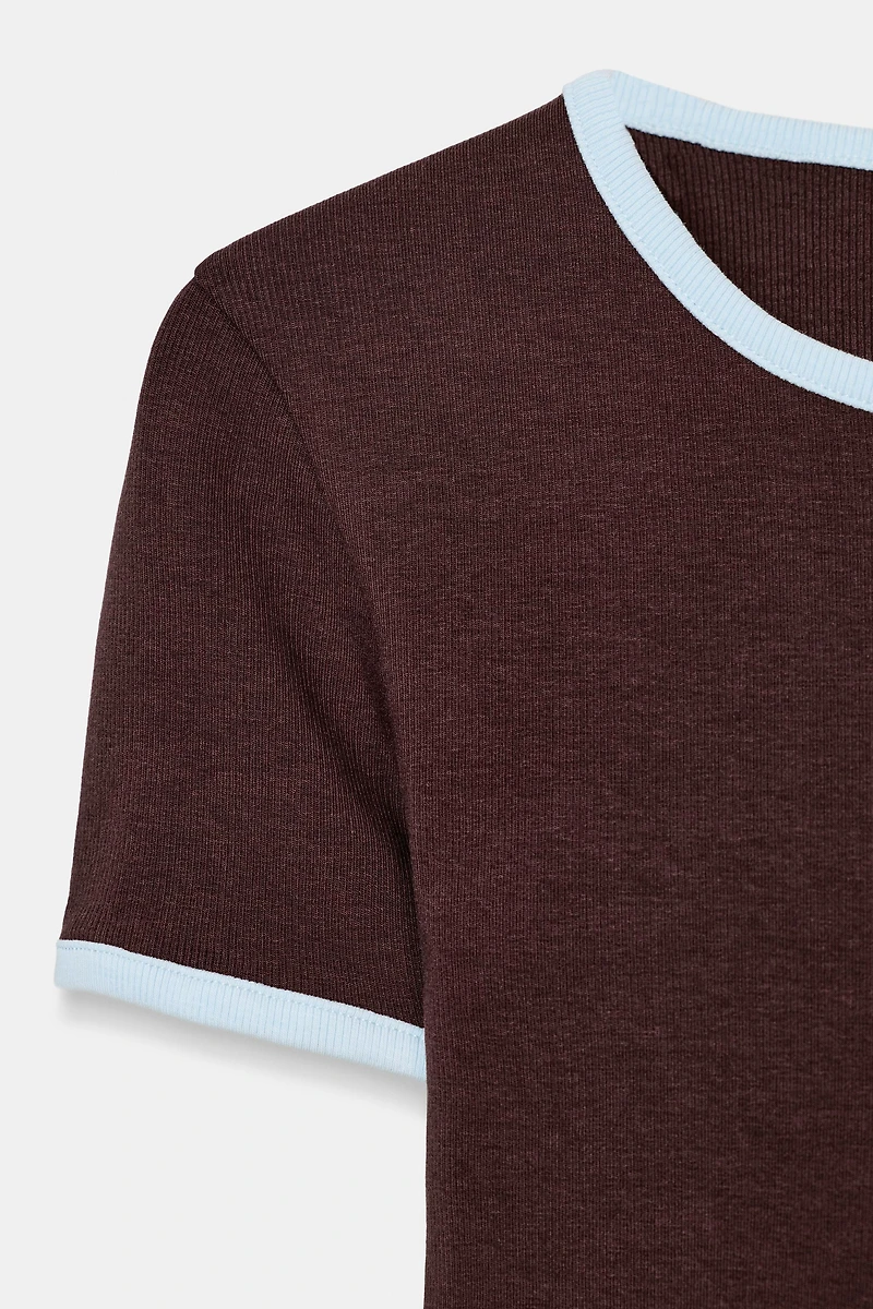 T-SHIRT LISERÉS