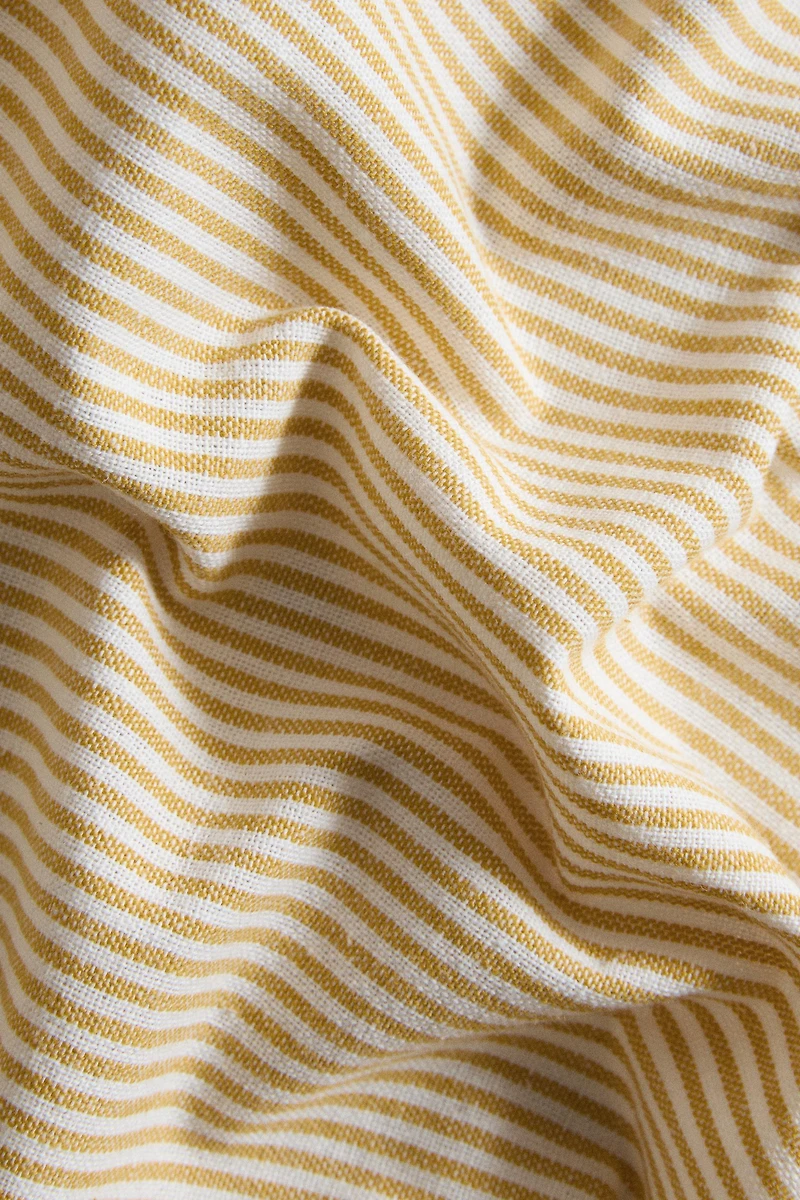 YARN-DYED COTTON TABLECLOTH