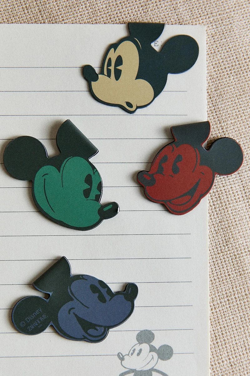 MICKEY & MINNIE ©DISNEY MAGNETIC BOOKMARK PACK (PACK OF 4)