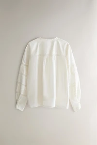 LACE COTTON SHIRT