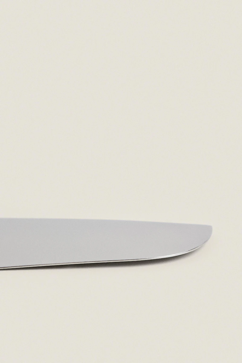 STEEL CAKE SERVER SHINY STEEL