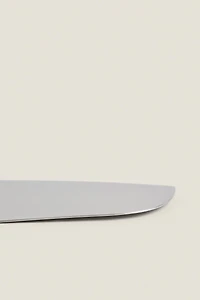 STEEL CAKE SERVER SHINY STEEL