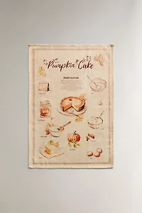 SET OF PUMPKIN COTTON KITCHEN TOWELS (SET OF 2)