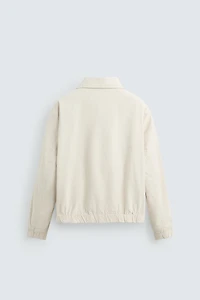 STRIPED TEXTURED JACKET