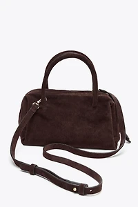 SPLIT LEATHER BOWLING BAG