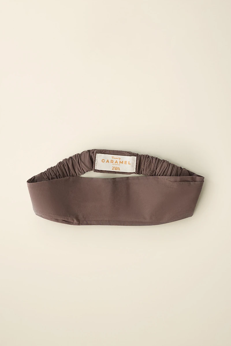 ELASTIC HEADBAND CREATED BY CARAMEL LONDON X ZARA