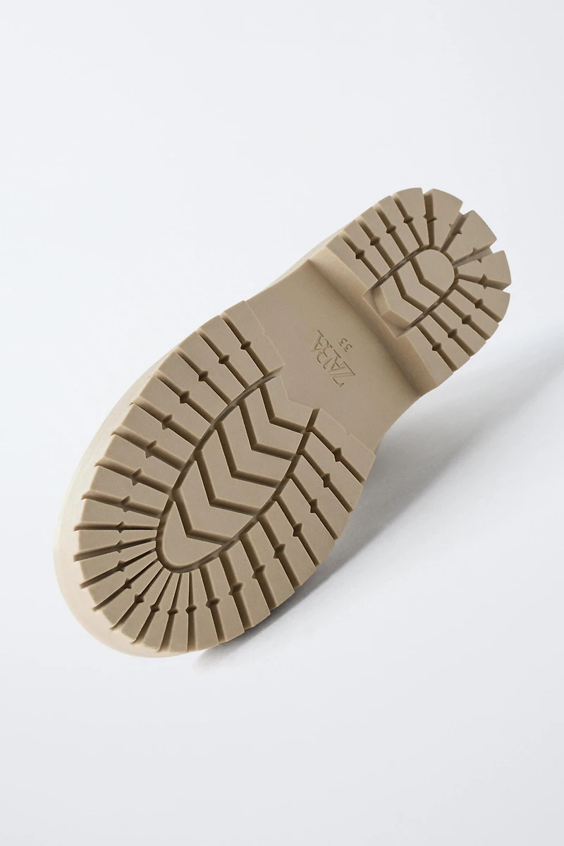 FAUX FUR ANKLE BOOTS