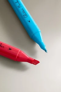 FEUTRES POUR ENFANTS À PAILLETTES (LOT DE 12)