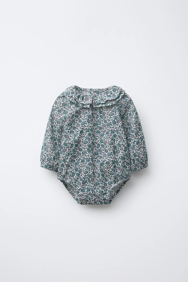PAISLEY FLORAL BODYSUIT