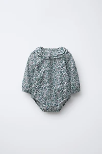 PAISLEY FLORAL BODYSUIT