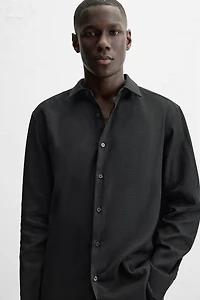 EASY CARE TEXTURED SHIRT