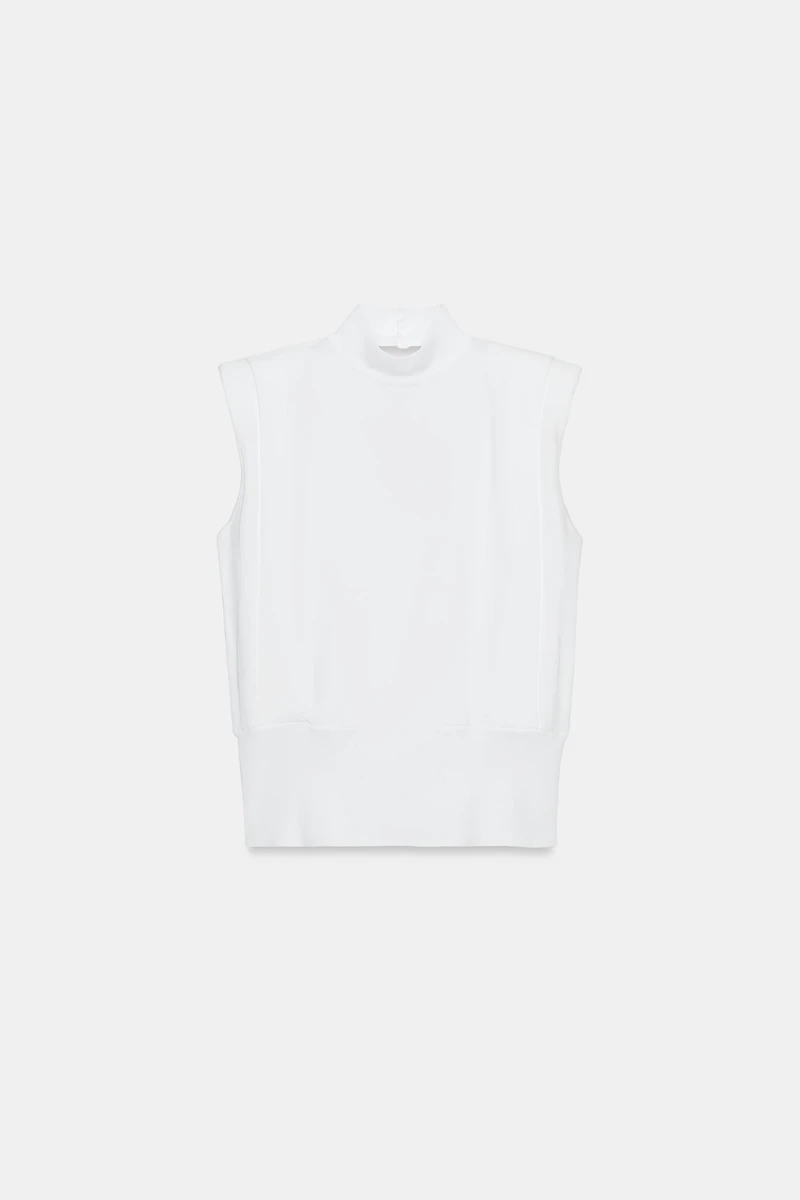 OPEN BACK KNIT TOP