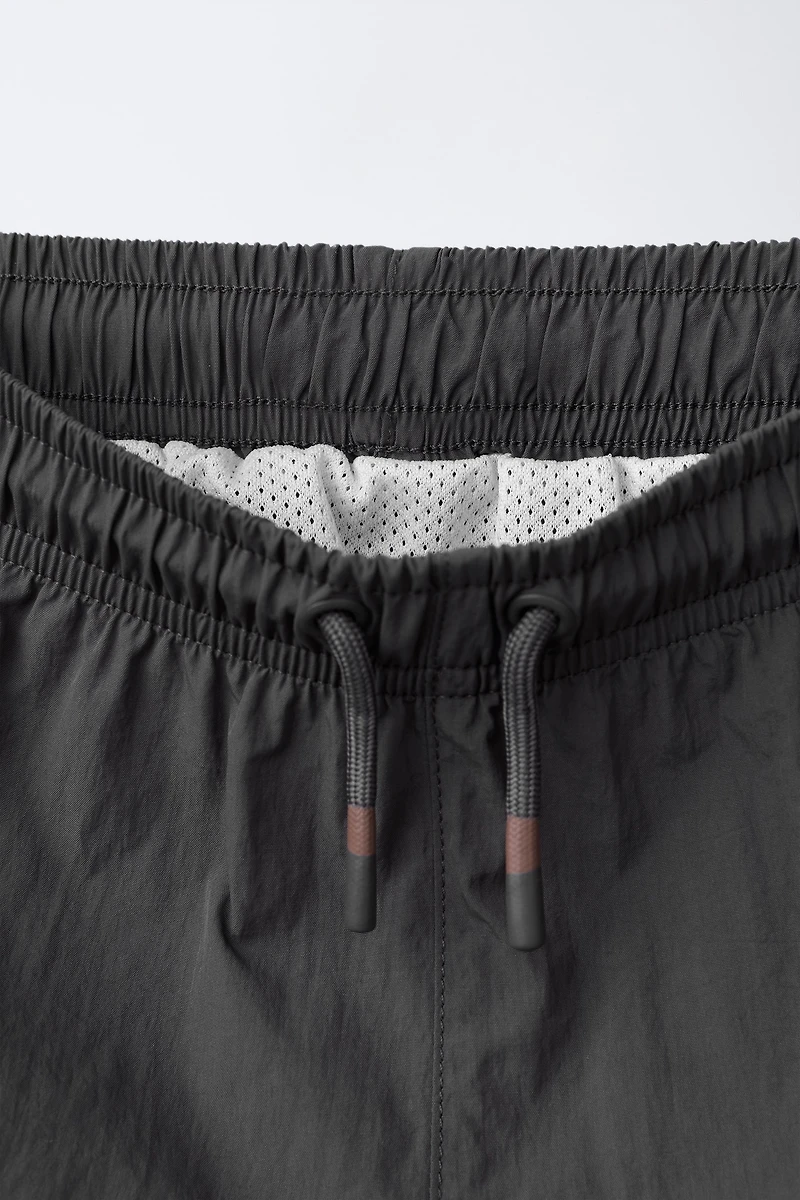 2-6 YEARS / CONTRASTING STRIPE SWIM SHORTS