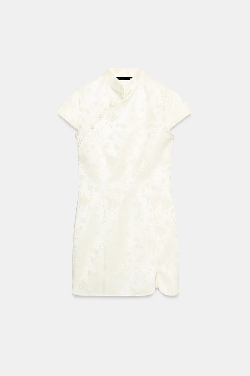 SHORT JACQUARD DRESS
