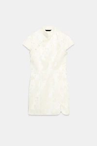 SHORT JACQUARD DRESS