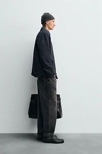 SWEAT COL ROND FINITION IRRÉGULIÈRE