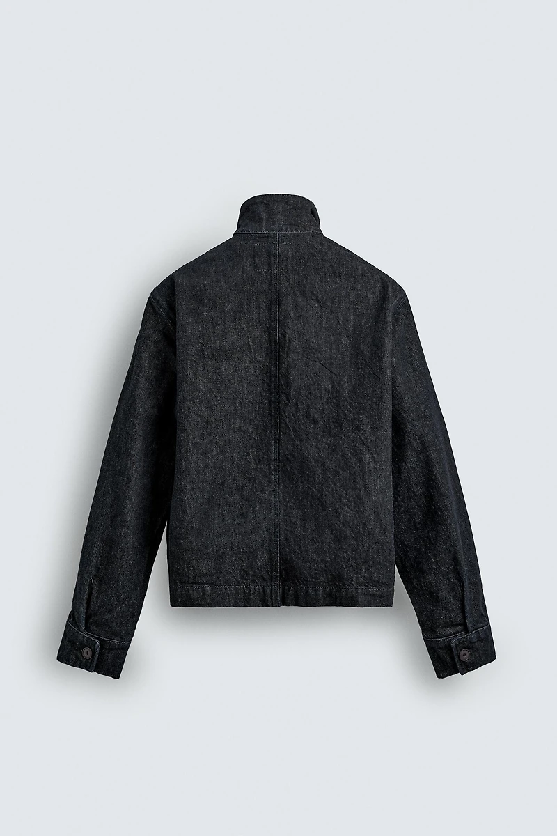 BLOUSON EN DENIM AVEC POCHES