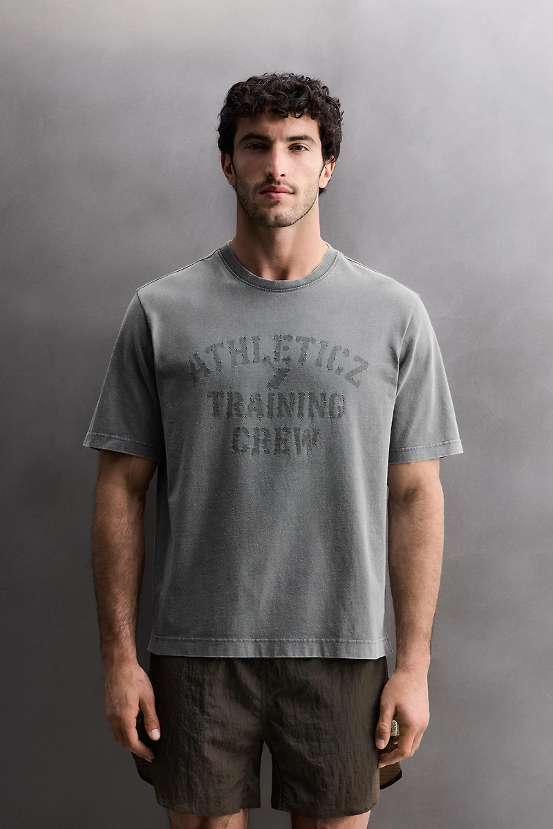 TRAINING COTTON T-SHIRT