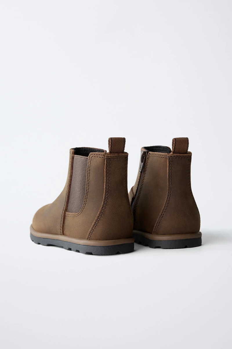 BOTTES EN CUIR TENDANCE