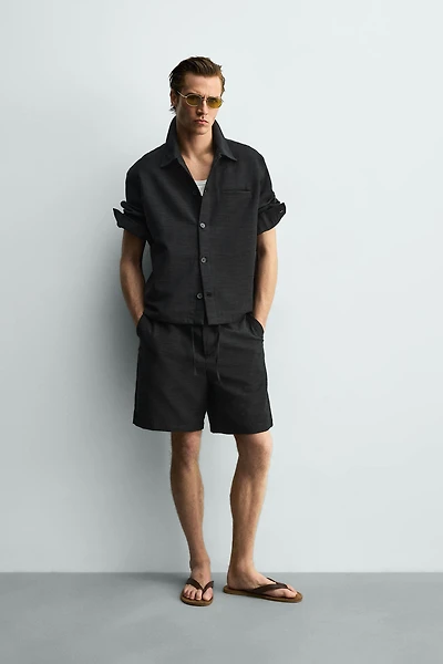 FLUID RELAXED FIT OVERSHIRT