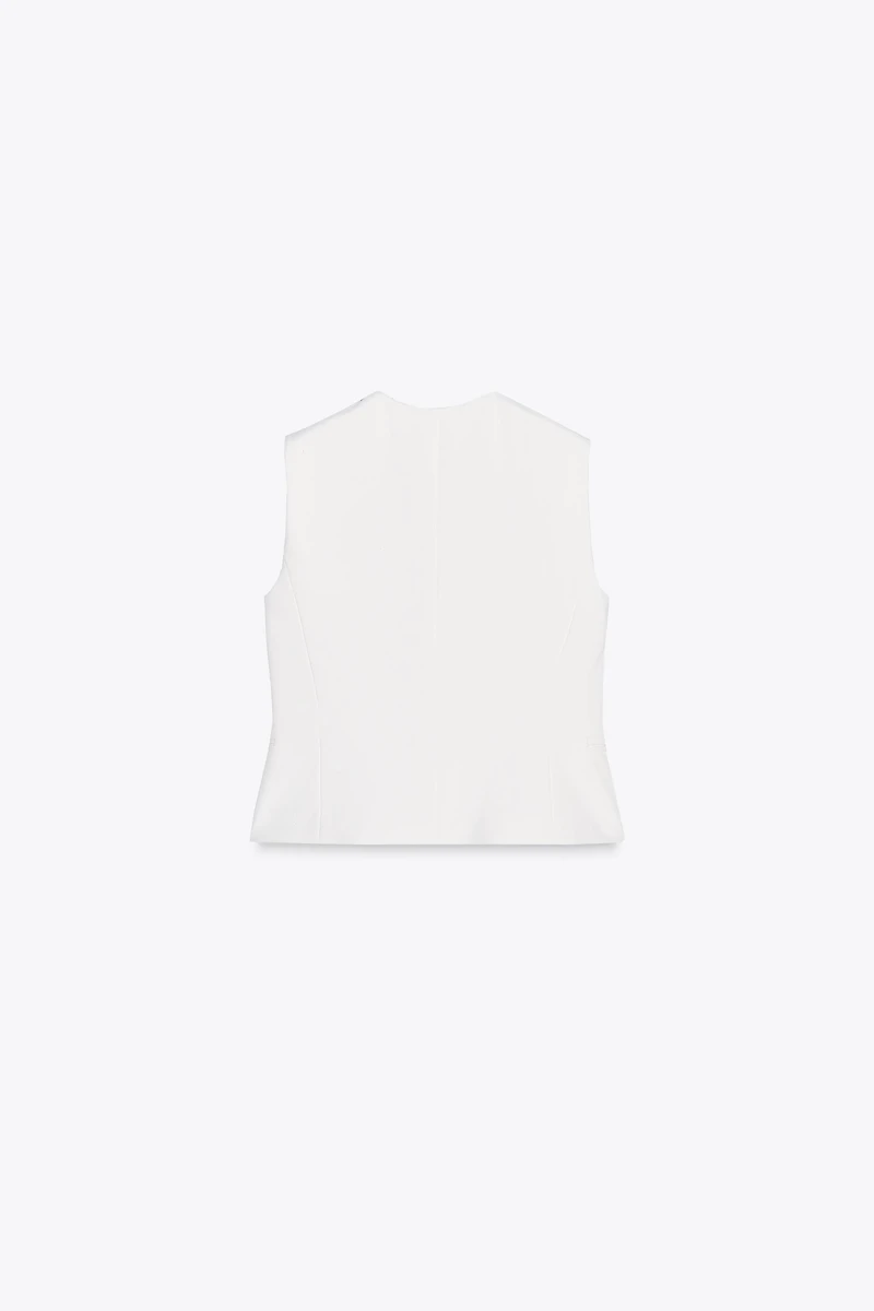 ZW COLLECTION ASYMMETRIC VEST