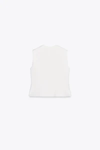 ZW COLLECTION ASYMMETRIC VEST