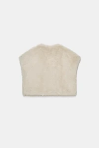 FAUX FUR VEST