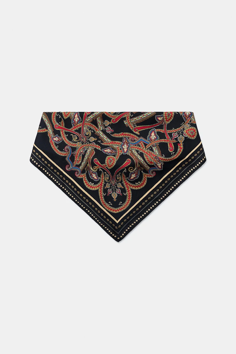 PRINTED SCARF BELT