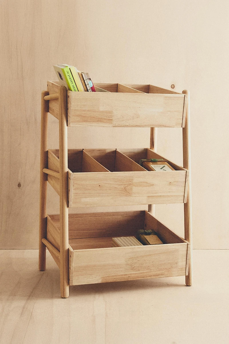 CHILDREN'S DRAWER SHELF UNIT