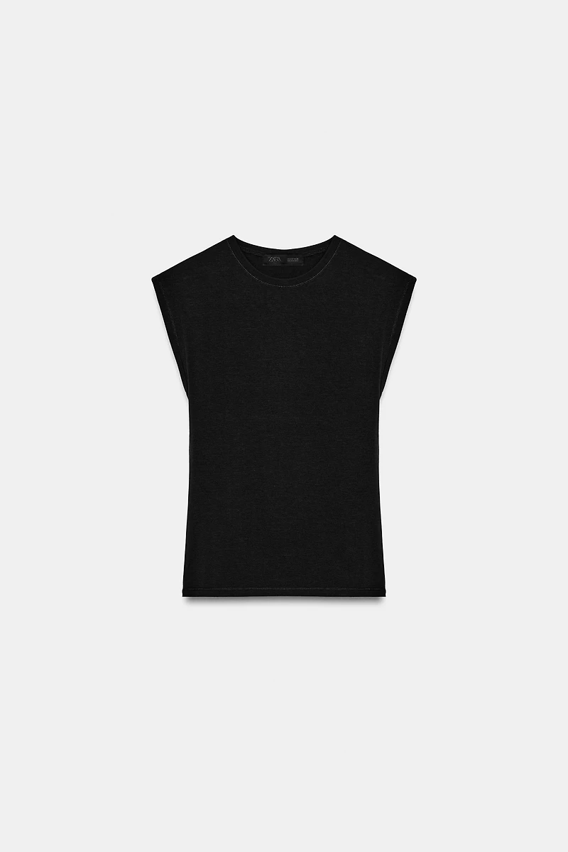 COTTON BLEND T-SHIRT